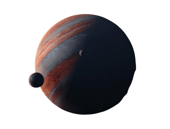 Gas giant planet